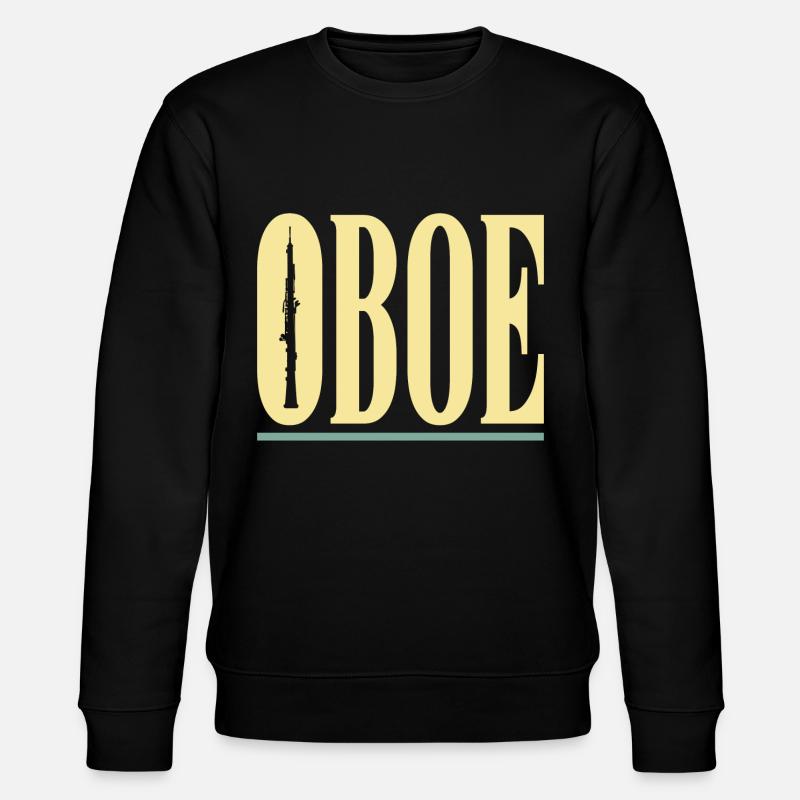 Oboe - Stanley/Stella Unisex Bio-Sweatshirt CHANGER  - Schwarz