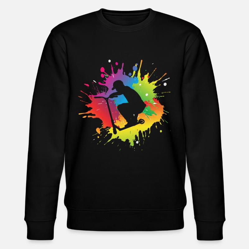 Scooter - Stanley/Stella Unisex Bio-Sweatshirt CHANGER - Schwarz