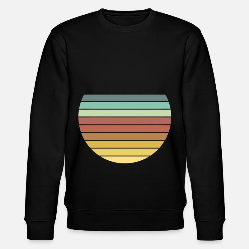 Circles - Stanley/Stella CHANGER Unisex Organic Sweatshirt - black