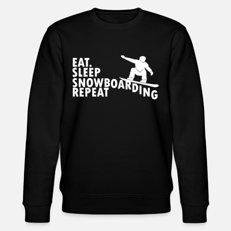 Snowboarding | Snowboard snowboarder - Stanley/Stella CHANGER Unisex Organic Sweatshirt - black
