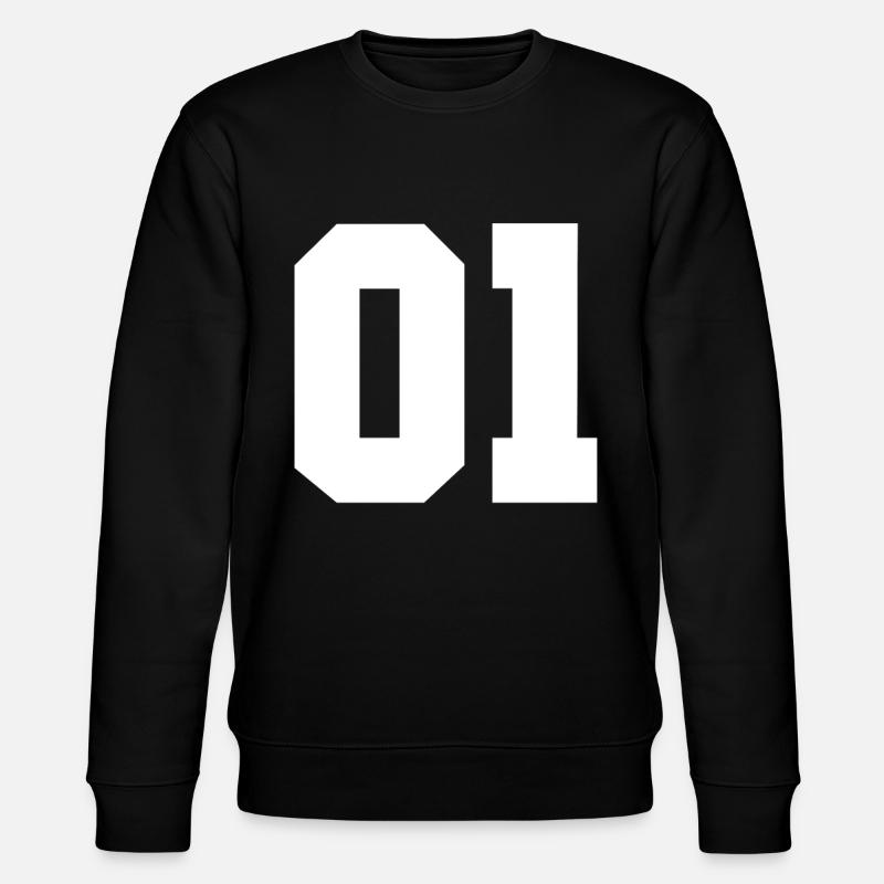 1 sport Nummer - Stanley/Stella Unisex Bio-Sweatshirt CHANGER  - Schwarz