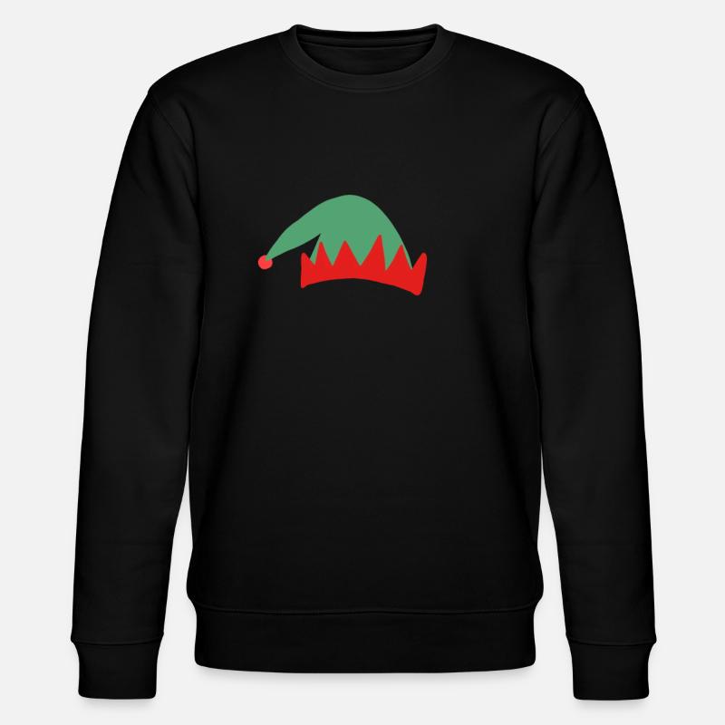 Elfe - Fee - Weihnachten - Stanley/Stella Unisex Bio-Sweatshirt CHANGER  - Schwarz