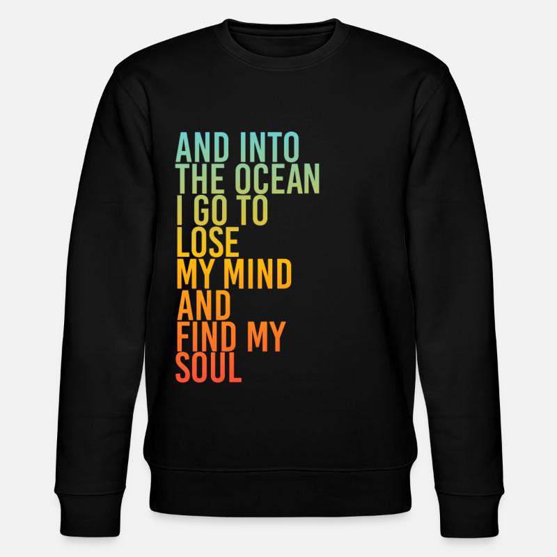 Amour de la mer - Sweat bio CHANGER Stanley/Stella Unisexe - noir