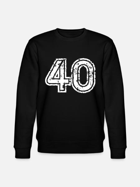 40 Nombre - Sweat bio CHANGER Stanley/Stella Unisexe - noir