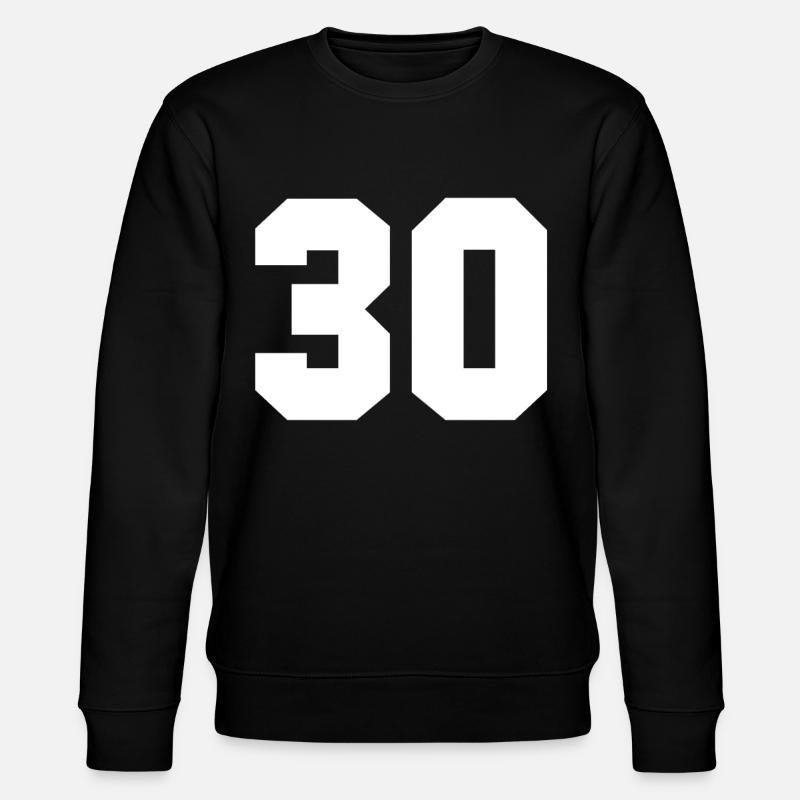 Numéro 30 - Sweat bio CHANGER Stanley/Stella Unisexe - noir