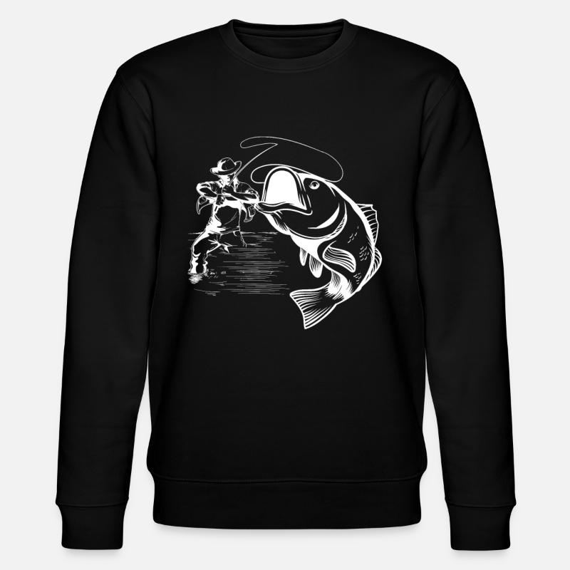 pêche - Sweat bio CHANGER Stanley/Stella Unisexe - noir