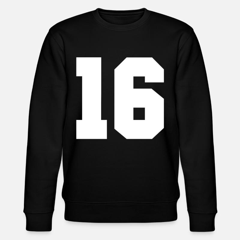 Numéro 16 - Sweat bio CHANGER Stanley/Stella Unisexe - noir