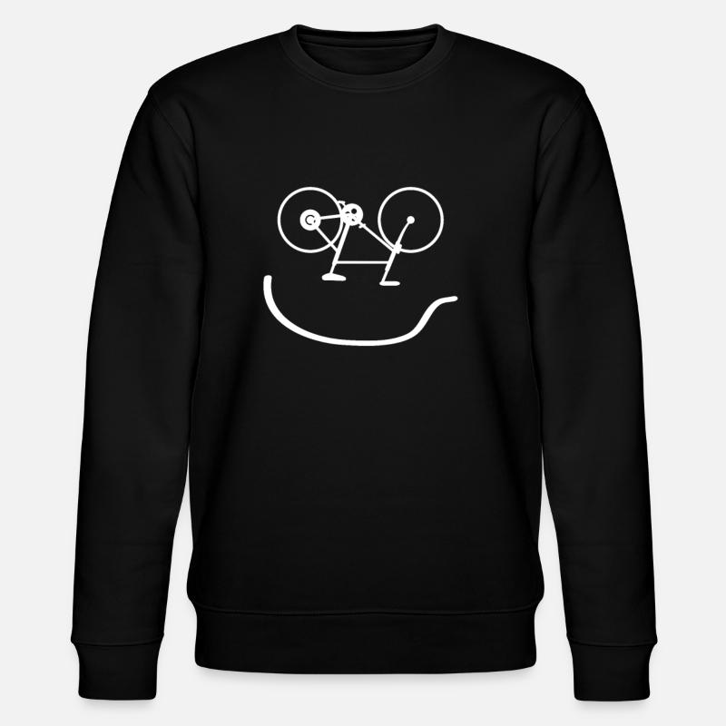 Motif de vélo drôle - Sweat bio CHANGER Stanley/Stella Unisexe - noir