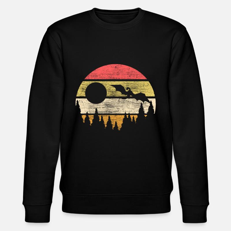 Dragon Monster Role Playing - Stanley/Stella CHANGER Unisex Organic Sweatshirt - black