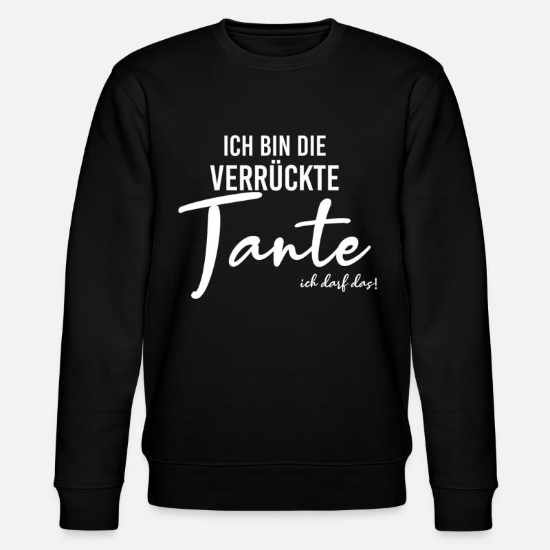 Patin - Stanley/Stella Unisex Bio-Sweatshirt CHANGER  - Schwarz