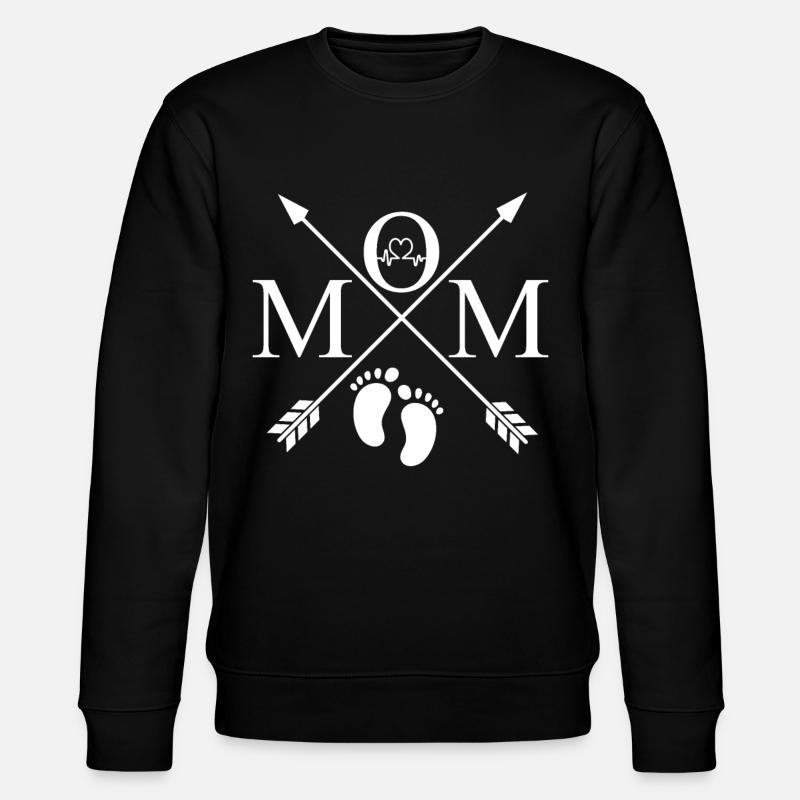 Mama 2021 - Stanley/Stella Unisex Bio-Sweatshirt CHANGER  - Schwarz