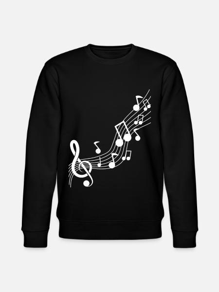 Musik - Stanley/Stella Unisex Bio-Sweatshirt CHANGER - Schwarz