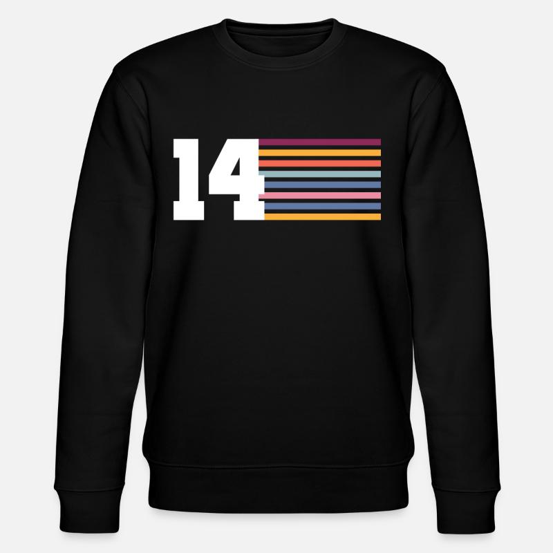 14 - Stanley/Stella Unisex Bio-Sweatshirt CHANGER  - Schwarz