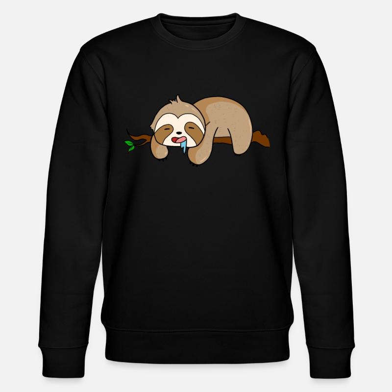 sloth - Stanley/Stella CHANGER Unisex Organic Sweatshirt - black