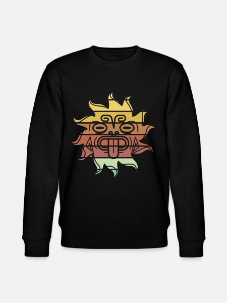 Neuseeland Haka Geschenkidee - Stanley/Stella Unisex Bio-Sweatshirt CHANGER  - Schwarz