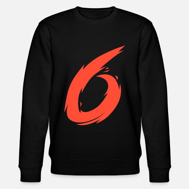 6 - Stanley/Stella CHANGER Unisex Organic Sweatshirt - black