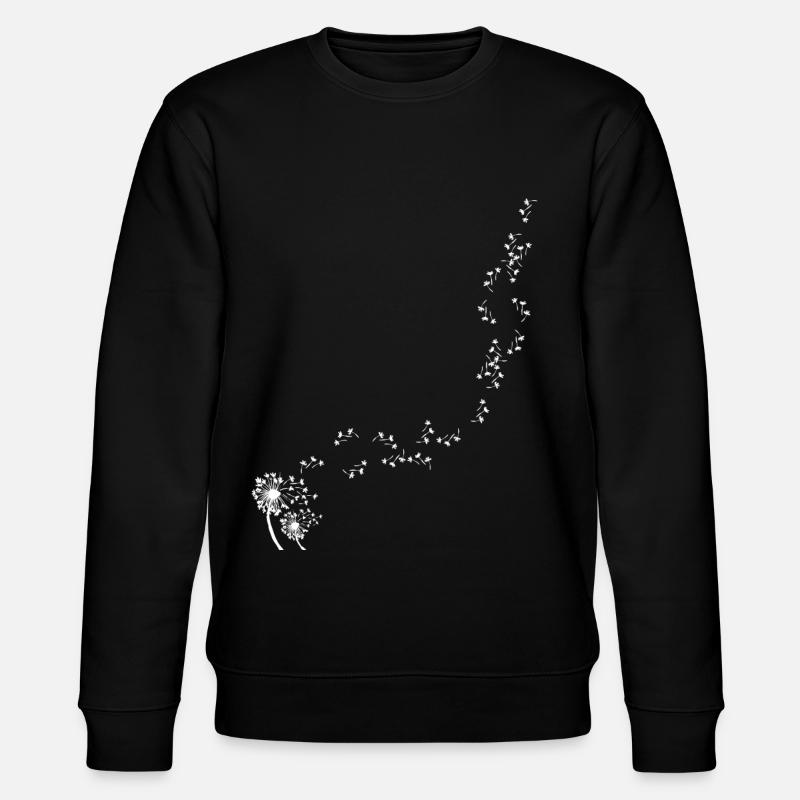 Pusteblume fleur de vie Chakra - Sweat bio CHANGER Stanley/Stella Unisexe - noir