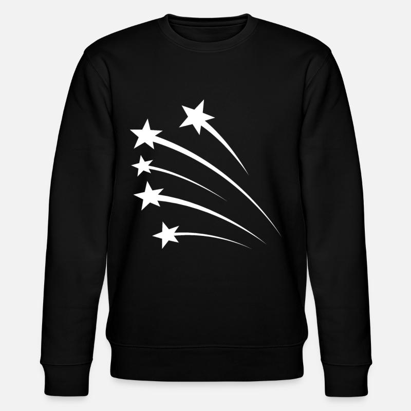 Étoiles Blanc - Sweat bio CHANGER Stanley/Stella Unisexe - noir