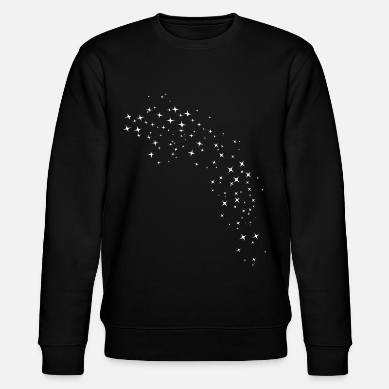 Blanc étoilé - Sweat bio CHANGER Stanley/Stella Unisexe - noir