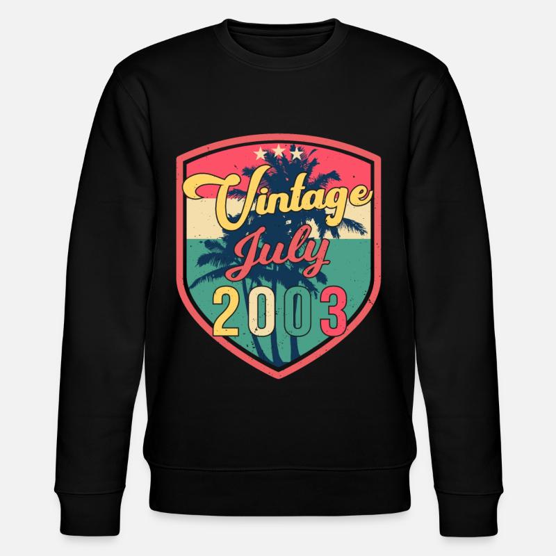 Original July 2003 - Stanley/Stella CHANGER Unisex Organic Sweatshirt - black