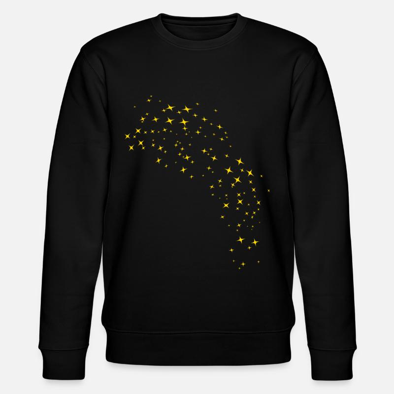 Ciel étoilé Or - Sweat bio CHANGER Stanley/Stella Unisexe - noir