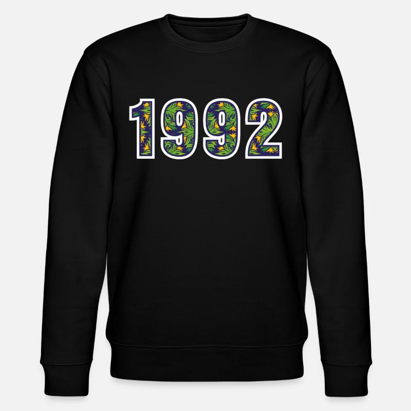 1992 Vert - Sweat bio CHANGER Stanley/Stella Unisexe - noir