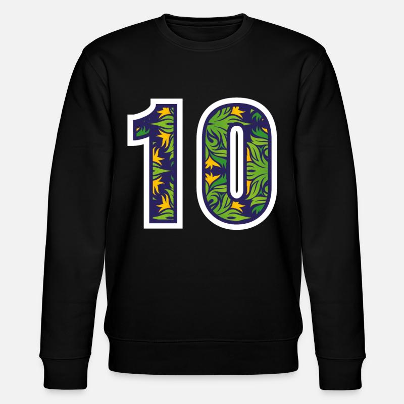 Numéro 10 Conception verte - Sweat bio CHANGER Stanley/Stella Unisexe - noir