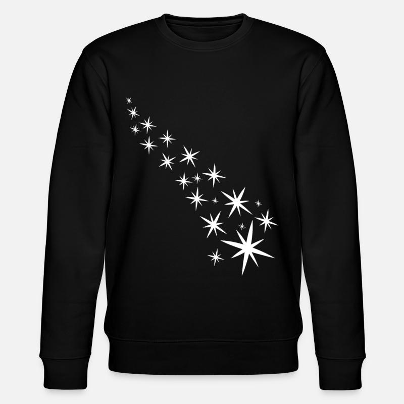 Weisse Sternenstrasse - Stanley/Stella CHANGER Unisex Organic Sweatshirt - black