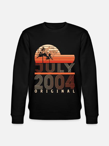 July 2004 Finally 18 - Stanley/Stella CHANGER Unisex Organic Sweatshirt - black