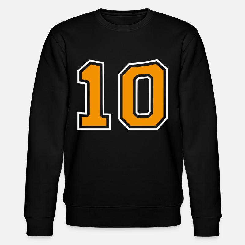 10 Oranges Design - Stanley/Stella Unisex Bio-Sweatshirt CHANGER - Schwarz