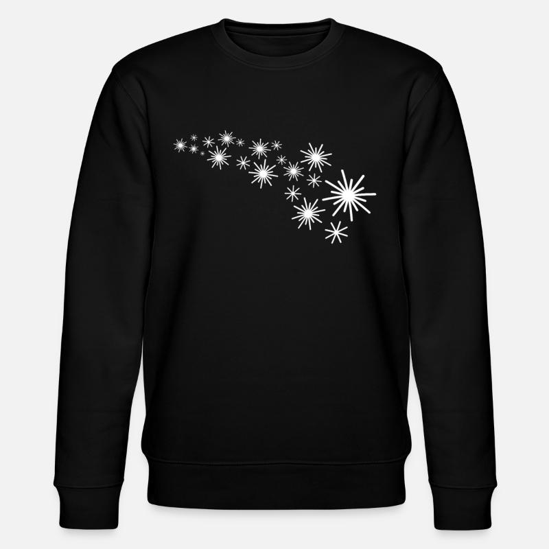 Sternenflotte Weiss - Stanley/Stella Unisex Bio-Sweatshirt CHANGER  - Schwarz