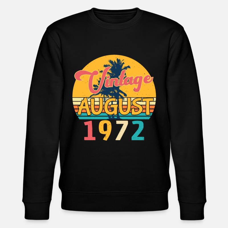 40th anniversary August 1982 - Stanley/Stella CHANGER Unisex Organic Sweatshirt - black
