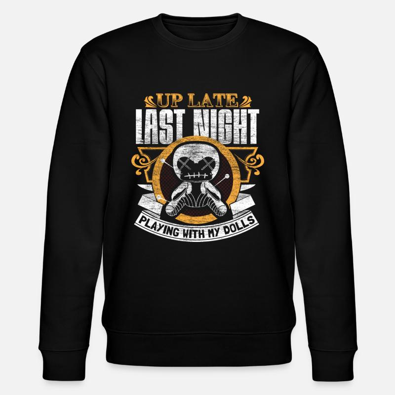 Voodoo Ghost Creepy - Stanley/Stella CHANGER Unisex Organic Sweatshirt - black