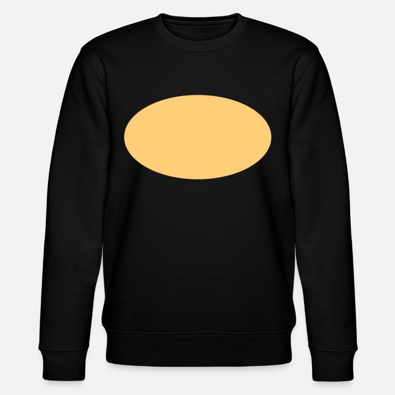 Yellow Oval Conception simple - Sweat bio CHANGER Stanley/Stella Unisexe - noir