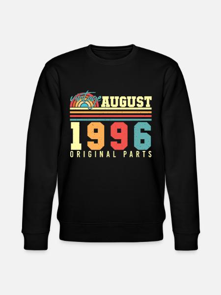 August 1996 Legendary - Stanley/Stella CHANGER Unisex Organic Sweatshirt - black