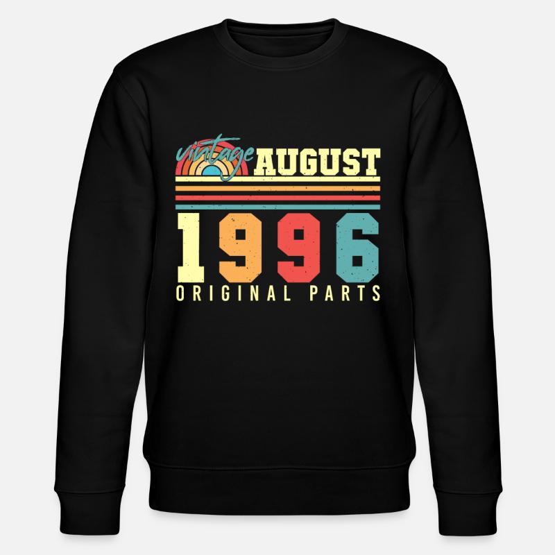 August 1996 Legendary - Stanley/Stella CHANGER Unisex Organic Sweatshirt - black