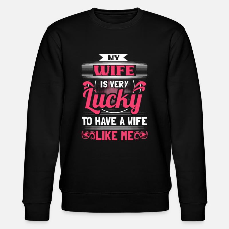 Homo Ehe Lesben Liebe Geschenk - Stanley/Stella Unisex Bio-Sweatshirt CHANGER  - Schwarz