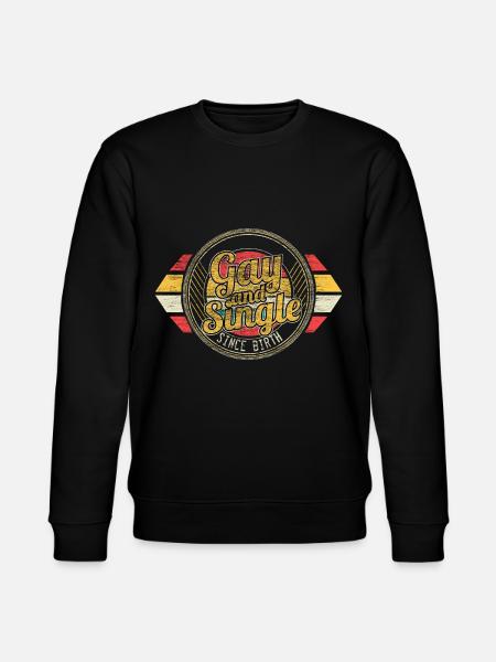 Lesbisch Single LGBT - Stanley/Stella Unisex Bio-Sweatshirt CHANGER - Schwarz