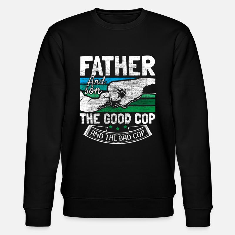 Father & Son Paternity Daddy - Stanley/Stella CHANGER Unisex Organic Sweatshirt - black