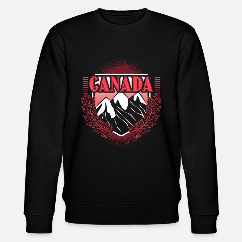 Canada Elk State - Sweat bio CHANGER Stanley/Stella Unisexe - noir
