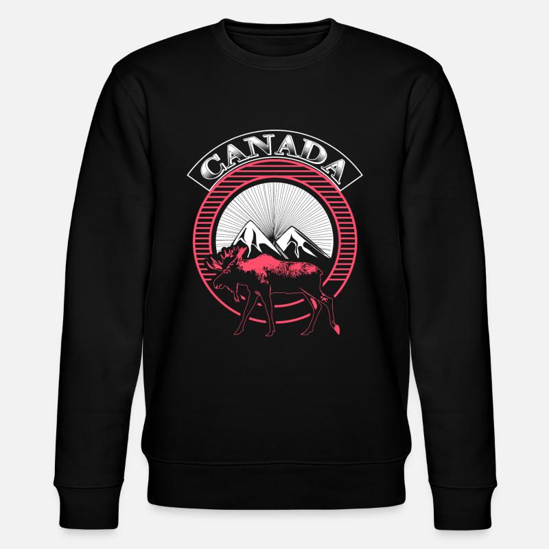 Idée cadeau Canada Snow State - Sweat bio CHANGER Stanley/Stella Unisexe - noir