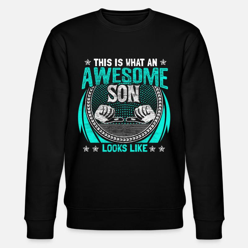 Fils Famille Parents - Sweat bio CHANGER Stanley/Stella Unisexe - noir