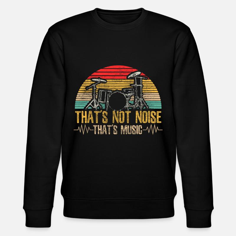 Drums Drumsticks Drums Gift Idea - Sweat bio CHANGER Stanley/Stella Unisexe - noir