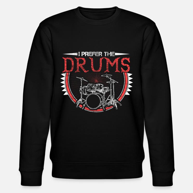 Drums Drumsticks Cadeau - Sweat bio CHANGER Stanley/Stella Unisexe - noir