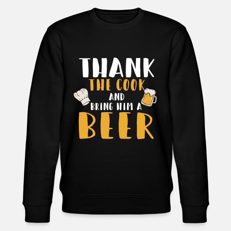 Cuisinier - Sweat bio CHANGER Stanley/Stella Unisexe - noir