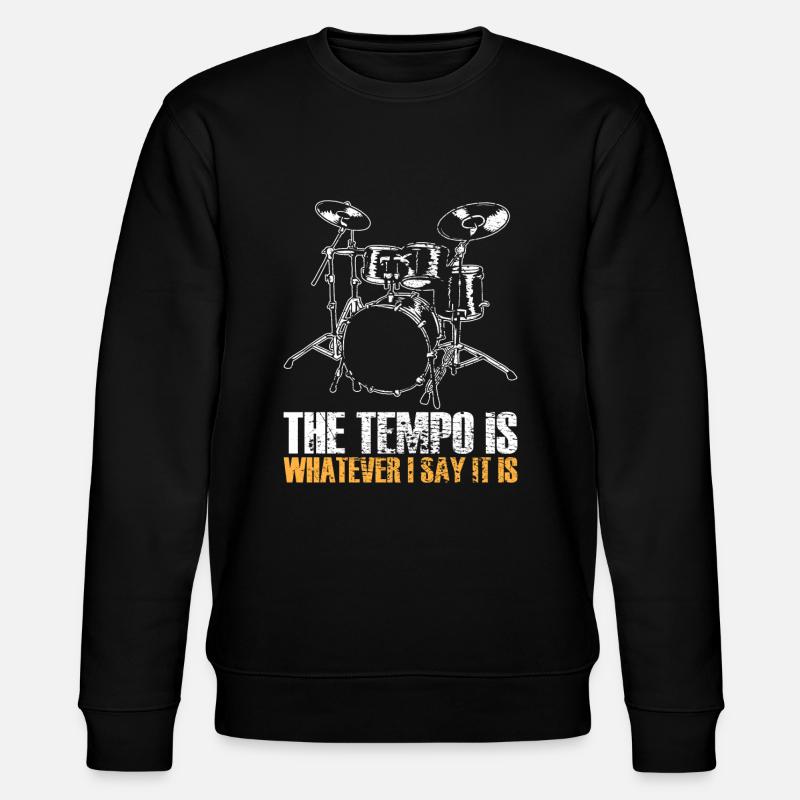 batteur - Sweat bio CHANGER Stanley/Stella Unisexe - noir