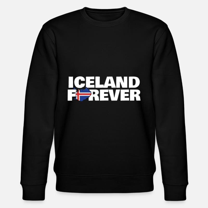 Islande - Sweat bio CHANGER Stanley/Stella Unisexe - noir