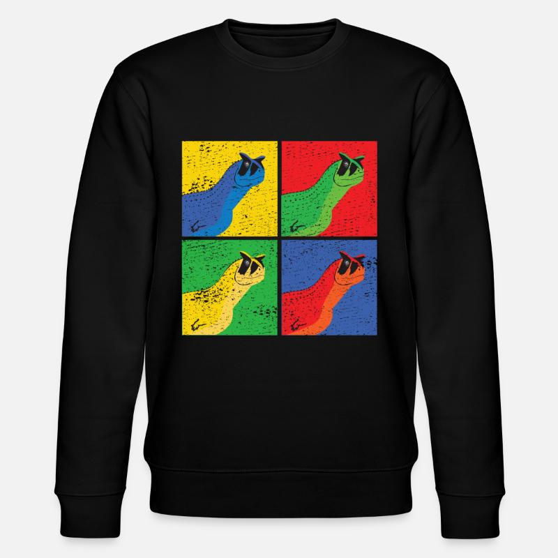 Carnotaurus gift idea - Stanley/Stella CHANGER Unisex Organic Sweatshirt - black