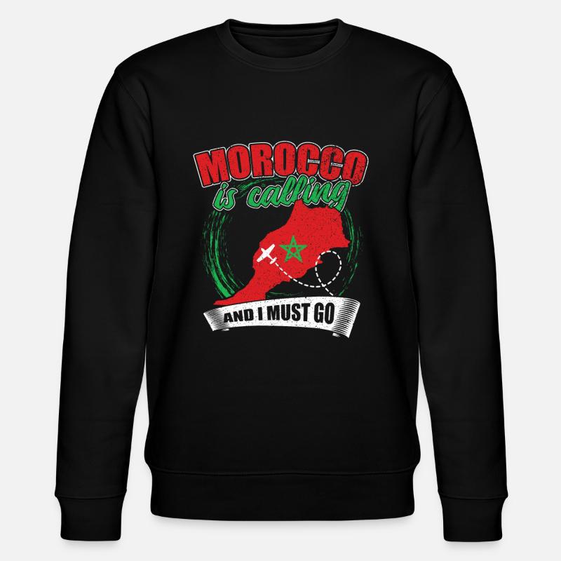 Maroc Appelez - Sweat bio CHANGER Stanley/Stella Unisexe - noir