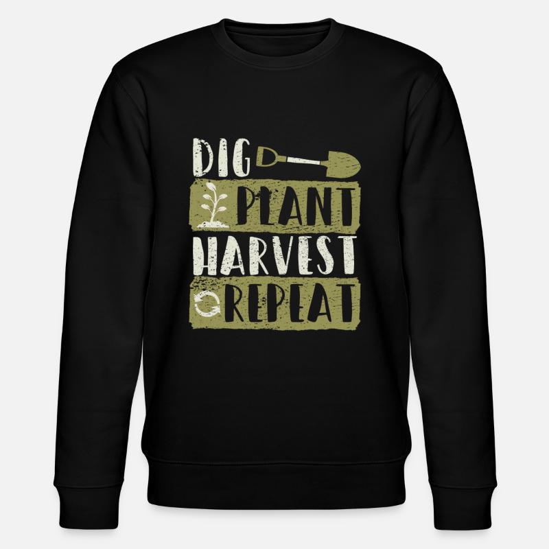 Farmleben - Stanley/Stella Unisex Bio-Sweatshirt CHANGER  - Schwarz